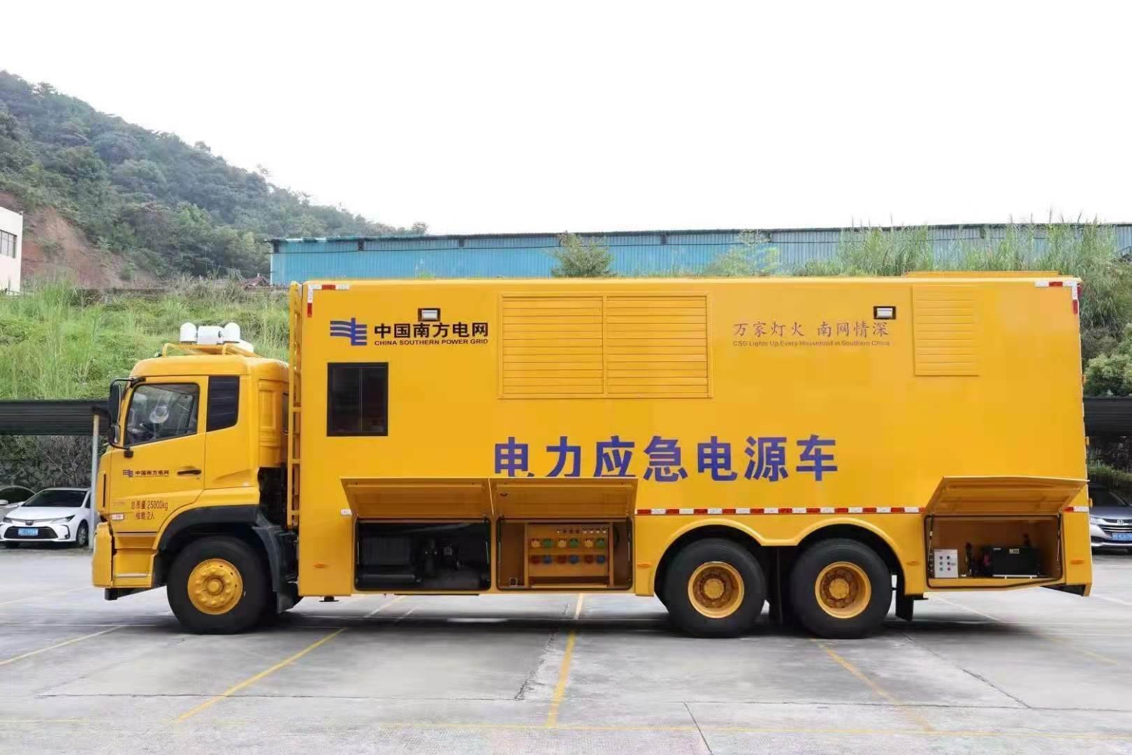逊克安康大型柴油发电机发电车UPS电源出租租赁